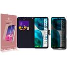 Capa carteira + Película Privacidade P/ Moto G52 XT2221 6.6 - Luiza Cell25