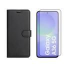 Capa Carteira + Pelicula Vidro Compativel Para Samsung A36