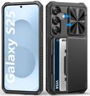 Capa Carteira RFID BXYJY para Samsung Galaxy S25 - Preta