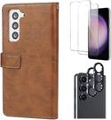 Capa Carteira Sahara Case para Galaxy S23 em Couro - Kit Completo