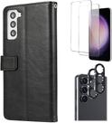 Capa Carteira Sahara Case para Galaxy S23 em Couro - Kit Completo