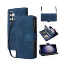 Capa Carteira Transversal De Couro Para Samsung Galaxy Série a A56 A36 A26 A16 A06 A55 A35 A25 A07