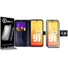 Capa Carteira + Vidro 3d + Película Camera Compatível Redmi 9I Sport 6.53 - Cell In Power25