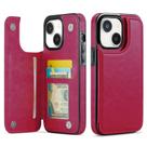 Capa Carteira Wefor para iPhone 15 em Couro PU com Porta-Cartões