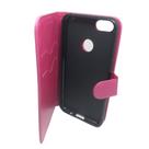 Capa carteirinha Moto E6 Play Rosa case capa de abrir e fechar