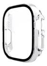Capa Case Acrilico Com Pelicula Embutida Compativel Com IWatch Ultra 1 E 2 49mm - Cor Transparente Capa Case Acrilico Com Pelicula Embutida Compativel Com IWatch Ultra 1 E 2 49mm - Cor Transparente