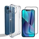 Capa Case Anti Impacto Compatível Iphone 13 tela 6.1 + Pelicula 3D