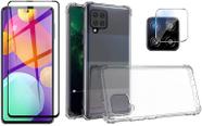 Capa Case Anti Impacto Galaxy M62 + Película 3D + Película de Câmera Lente Capa Case Anti Impacto Galaxy M62 + Película 3D + Película de Câmera Lente