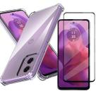Capa Case Anti Impacto + Película 3d Para Motorola G24 6.56