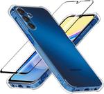 Capa Case Anti Impactos + Película de Vidro 3D 9D Compatível com Samsung Galaxy S24 Fe