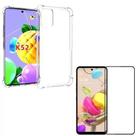Capa Case Anti Shock LG K52 + Película 3D