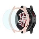 Capa Case Bumper com Película de Vidro compatível com Galaxy Watch 5 Watch5 45mm - Rosa Capa Case Bumper com Película de Vidro compatível com Galaxy Watch 5 Watch5 45mm - Rosa