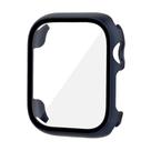 Capa Case Bumper com Película de Vidro compatível com Watch Series 5 6 7 8 44mm / 45mm - Azul