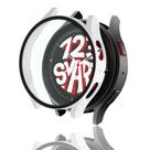 Capa Case Bumper com Película de Vidro para Galaxy Watch 5 Watch5 44mm - Branco Capa Case Bumper com Película de Vidro para Galaxy Watch 5 Watch5 44mm - Branco