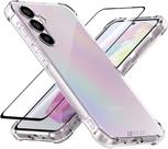 Capa Case Capinha Anti Shock para Samsung Galaxy M55 e Película 3D Vidro Temperado Full Cover