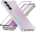 Capa Case Capinha Anti Shock para Samsung Galaxy M55 e Película 3D Vidro Temperado Full Cover