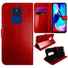 Capa Case Capinha Carteira Flip Cover Motorola Moto E7 Plus Vermelha