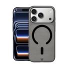 Capa case capinha compatível com iPhone 17 Pro Crystal Slim Magsafe NÃO AMARELA Dark Gshield