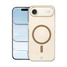 Capa case capinha compatível com iPhone Air Crystal Slim Magsafe NÃO AMARELA Desert Gshield