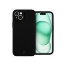Capa case capinha para iPhone 15 Plus - Silicon Premium Preta - Gshield