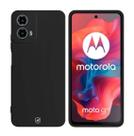 Capa Case Capinha para Motorola Moto G04s Silicon Veloz Preta Gshield