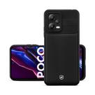 Capa case capinha para Poco X5 - Symetric Preta - Gshield