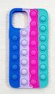 Capa Case Capinha Silicone Bolha Iphone 12 6.1 Anti Stress Pop It