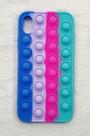 Capa Case Capinha Silicone Bolha Iphone XR 6.1 Anti Stress Pop It