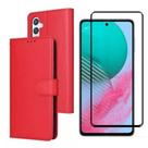 Capa Case Carteira Flip +Película Para Samsung Galaxy M54