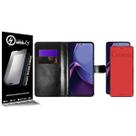 Capa Case Carteira material sintético Preto + Película Cerâmica Fosca Para Moto G84 XT2347 6.55 - Cell In Power25 Capa Case Carteira material sintético Preto + Película Cerâmica Fosca Para Moto G84 XT2347 6.55 - Cell In Power25