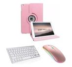 Capa Case Com Teclado Bluetooth E Mouse P iPad 9 Gr 10.2