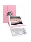 Capa Case Com Teclado Bluetooth Para iPad 7,8,9 Geração 10.2