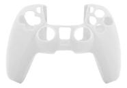 Capa Case De Silicone Controle Compatível Ps5 + 4 Par De Grips Borracha