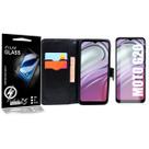 Capa Case Flip Carteira + 2 Película Vidro Moto G20 6.5 XT2128-1 - Cell In Power25 Capa Case Flip Carteira + 2 Película Vidro Moto G20 6.5 XT2128-1 - Cell In Power25