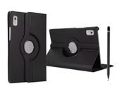 Capa Case Giratória + Caneta Ponta Dupla Para Tablet Lenovo P12