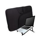 Capa case luva para notebook bolso 15.6 + suporte notebook