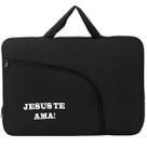 Capa Case Notebook 15'6 - Bolso e Alça - Preta - CS Departamentos