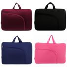 Capa Case para Notebook 14.1 15.6 17.0 Polegadas em Neoprene Resistente à Água com Alça e Compartimento Externo