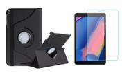 Capa Case para Tablet Giratória Samsung SM T290 T295 + Película de Vidro 8 Polegadas