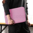 Capa Case Pasta Maleta Para Notebook de Neoprene 14 14.1 Polegadas Rosa Bebê