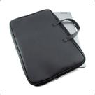 Capa Case Pasta Preta De Couro Para Notebook Maleta Material Premium Reforçada 14.1/15.6/17.3 Polegadas