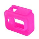 Capa Case Protetora Silicone Câmeras GoPro Hero (2018) Hero 5 Black Hero 6 Black Hero 7 Black Cor Rosa
