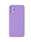 Capa Case Silicone Aveludada Lilás Para Samsung Galaxy A07 5G