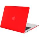 Capa Case Slim Compativel com Macbook AIR 13" A1466 / A1369 / MQD32BZ-A de 2010 à 2017 VERMELHO FOSCO