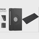 Capa Case Tablet Giratória Compativel Samsung S8 Plus Modelo SM-X800/X806 Tab S7 fe 12.4 2021SM-T730/T736 Tab S7 Plus 1