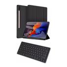 Capa Case + Teclado Bluetooth P/ Tablet Galaxy S8 Ultra 14.6 Polegadas