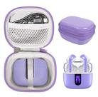 Capa CaseSack para fones de ouvido Bluetooth TAGRY X08 (roxa)