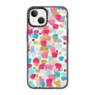 Capa Casetify Compact para iPhone 14 - Magenta Confetti