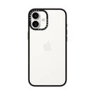 Capa CASETiFY Compact Transparente Preta para iPhone 16 Plus