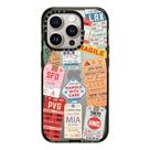 Capa CASETiFY Impact Transparente Preta para iPhone 15 Pro